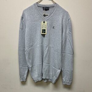 Raymond Classic Gray V-Neck Sweater